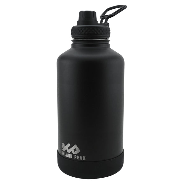 Hydrapeak 50oz Insulated Large Water Bottle - Leak Proof Stainless Steel  Water Flask, Double Wall Vacuum Insulation Keeps Drinks COLD for 24 Hours  and