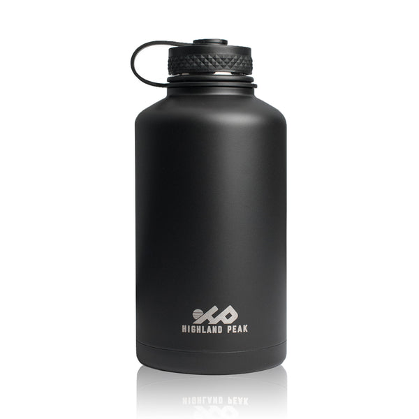 64 Ounce Water Bottle  Double Wall Stainless Steel Growler