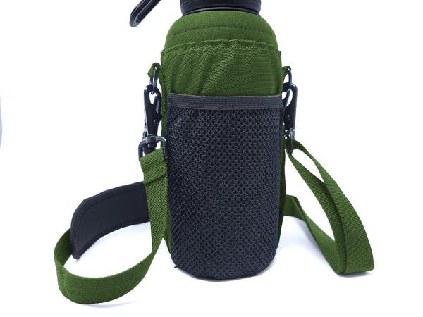 32 oz Sleeve/Carrier with Paracord Survival Handle (Blue)