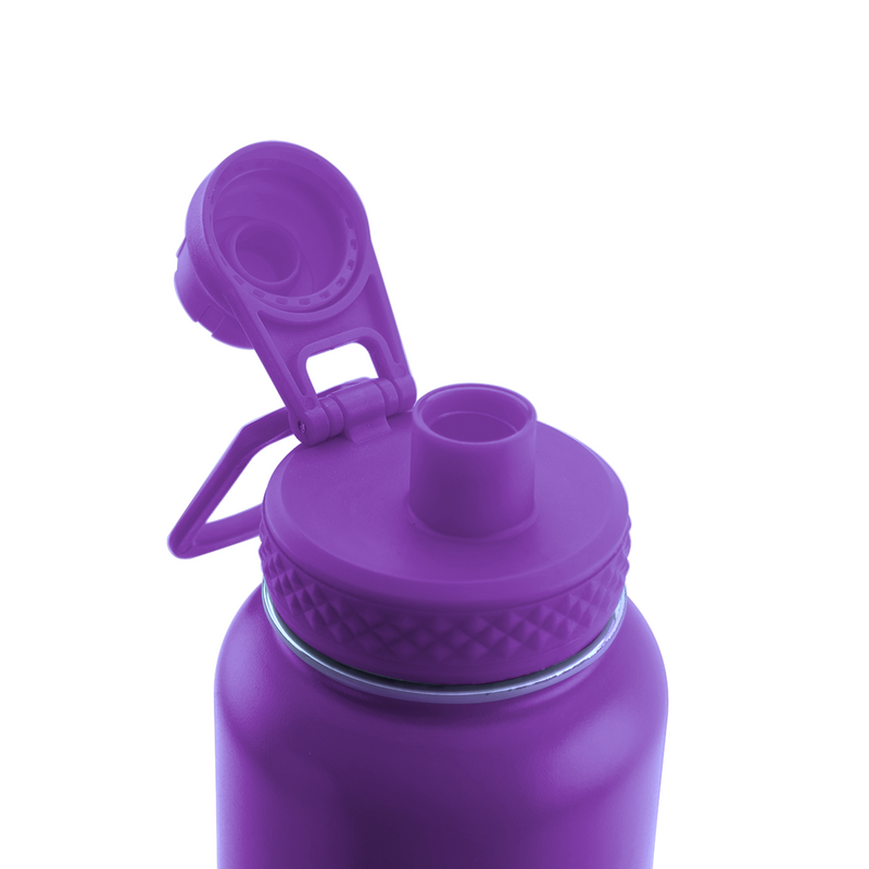 Hydro Flask 32oz Bottle Houndstooth Purple
